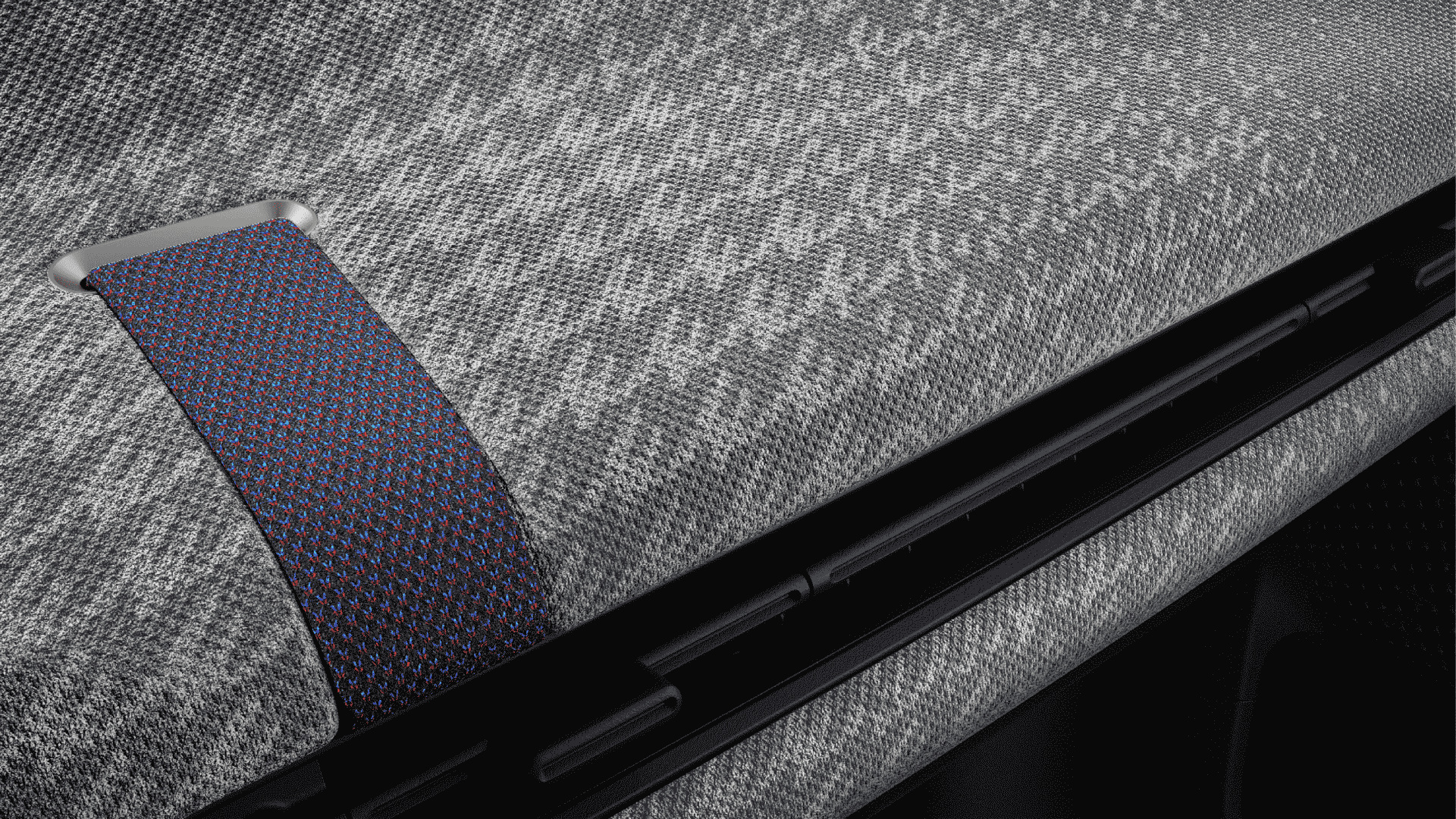 MINI Cooper 5 portas – interior – galeria de fotos – estofamento dos bancos da versão jcw. 